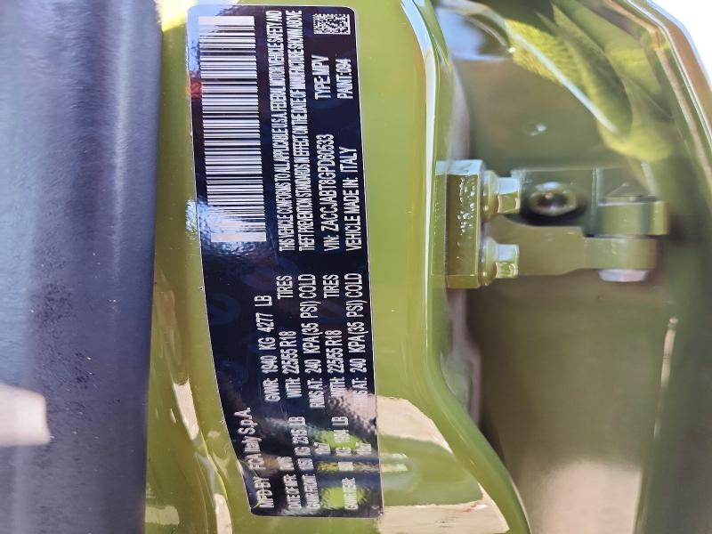 64736426 :رقم المزاد ، ZACCJABT8GPD60533 vin ، 2016 Jeep Renegade مزاد بيع