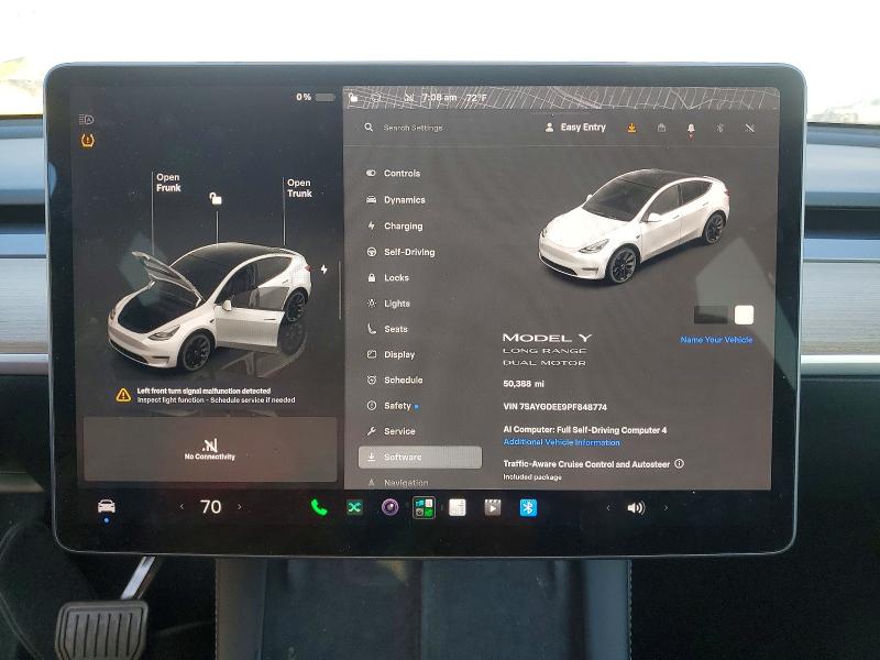 63853806 :رقم المزاد ، 7SAYGDEE9PF848774 vin ، 2023 Tesla Model Y مزاد بيع
