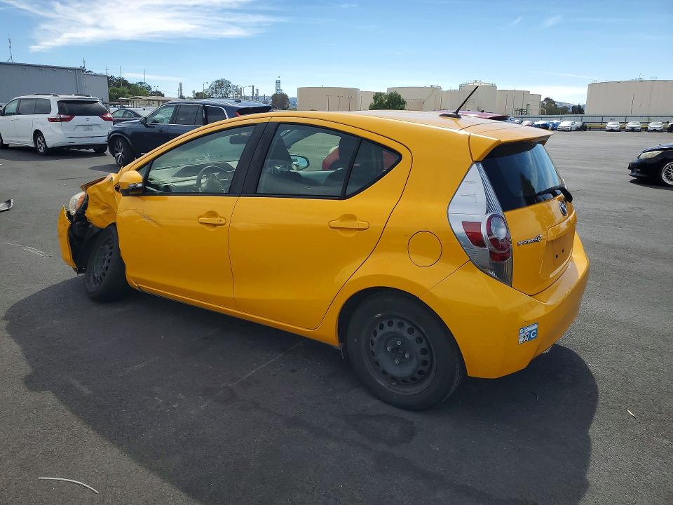 Aukcja sprzedaży 2014 Toyota Prius C, vin: JTDKDTB35E1080595, numer aukcji: 65339376