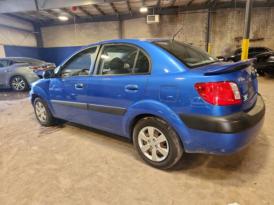 2008 Kia Rio მანქანა იყიდება აუქციონზე, vin: KNADE123786397499, აუქციონის ნომერი: 67133406