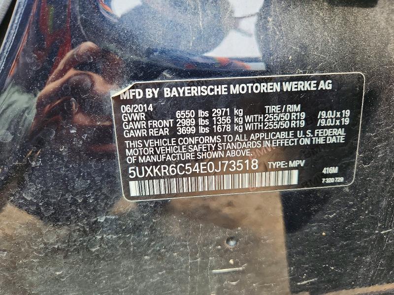Aukcja sprzedaży 2014 Bmw X5, vin: 5UXKR6C54E0J73518, numer aukcji: 64818086