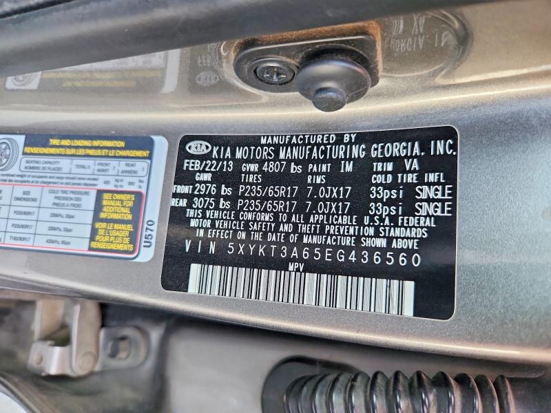 Aukcja sprzedaży 2014 Kia Sorento, vin: 5XYKT3A65EG436560, numer aukcji: 66225766