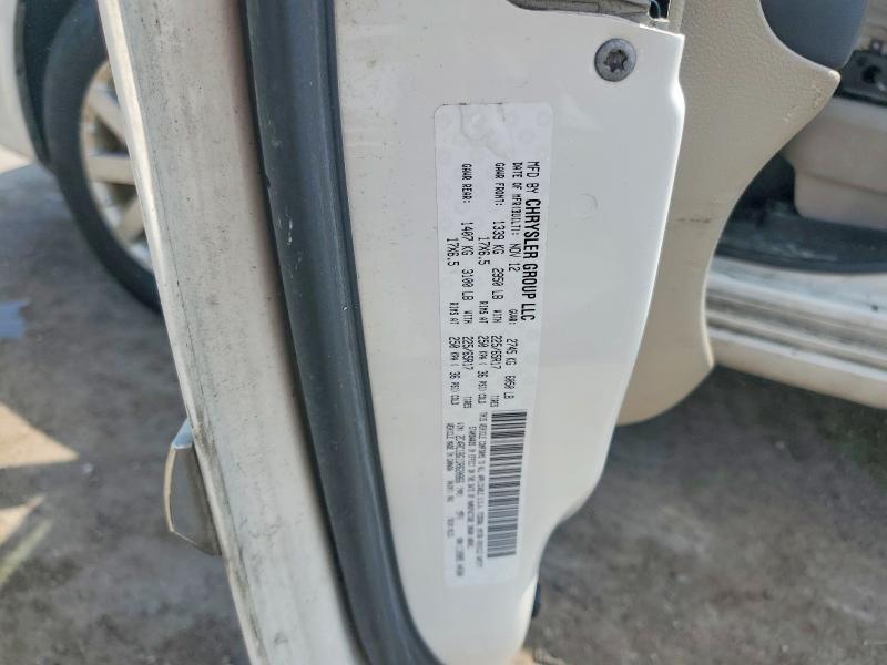 Aukcja sprzedaży 2013 Chrysler Town & Country, vin: 2C4RC1BG1DR620866, numer aukcji: 63695286