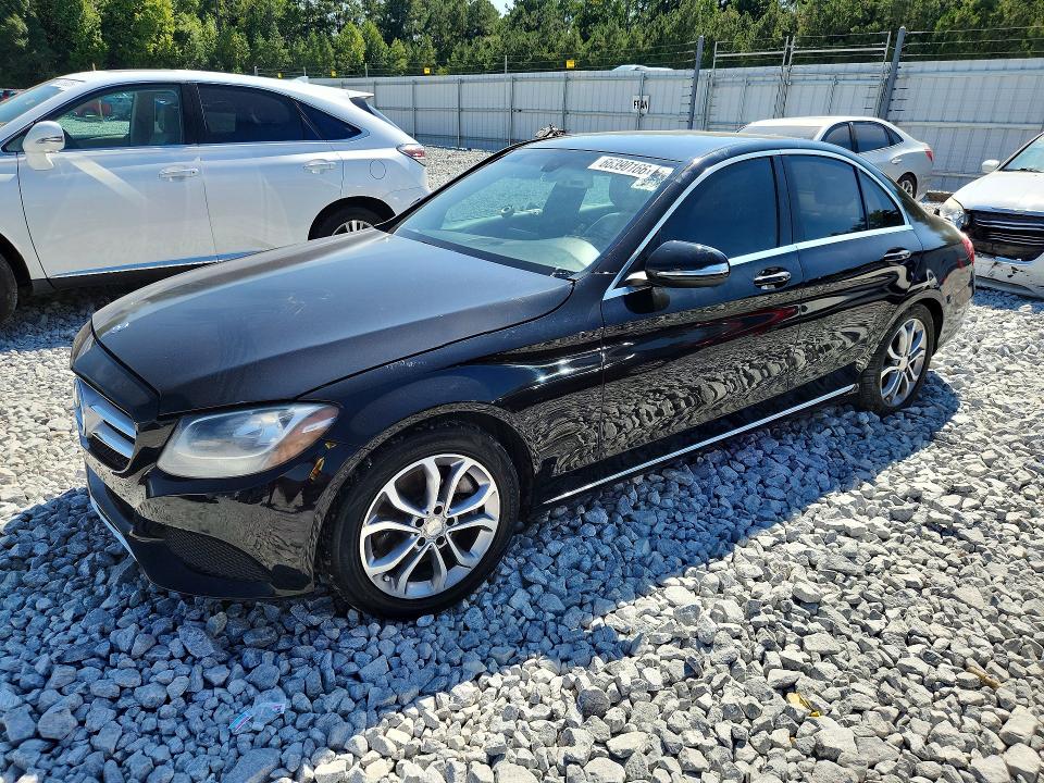 66390166 :رقم المزاد ، 55SWF4JB2FU088008 vin ، 2015 Mercedes-benz C مزاد بيع