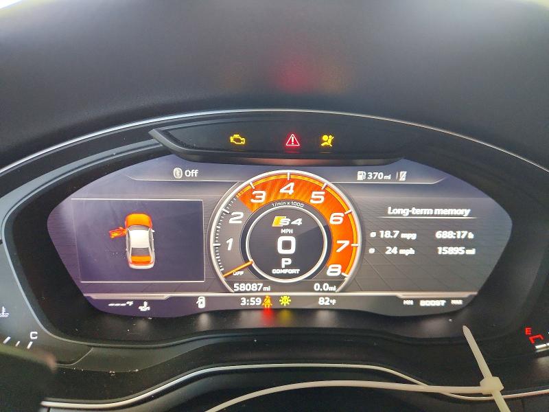 Продажа на аукционе авто 2019 Audi S4, vin: WAUB4AF48KA002246, номер лота: 66213276
