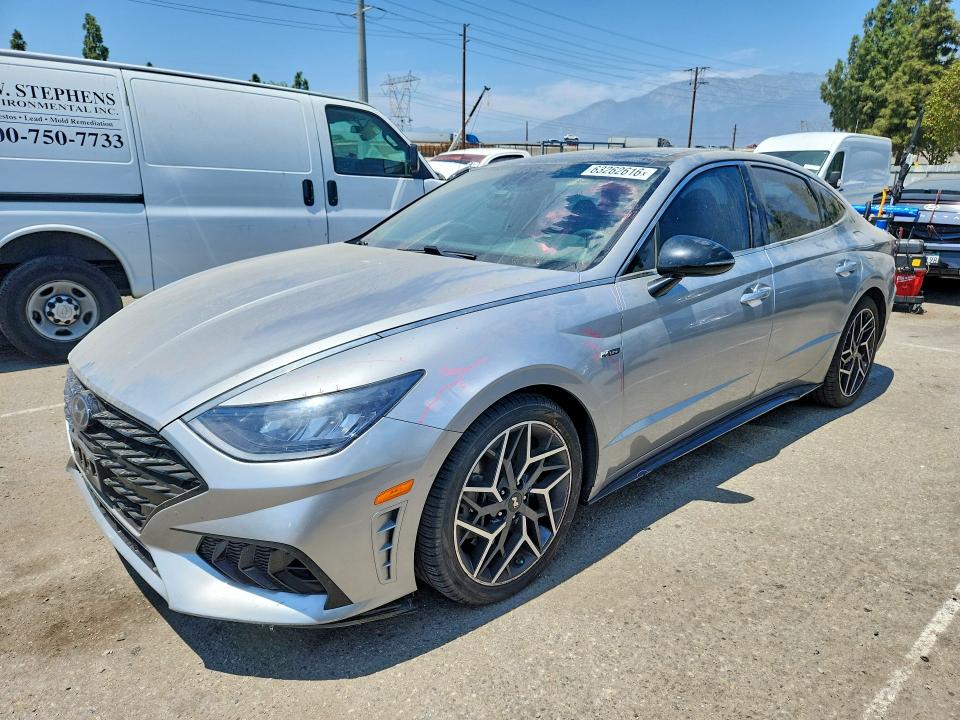 63262616 :رقم المزاد ، 5NPEK4JC1MH106790 vin ، 2021 Hyundai Sonata مزاد بيع