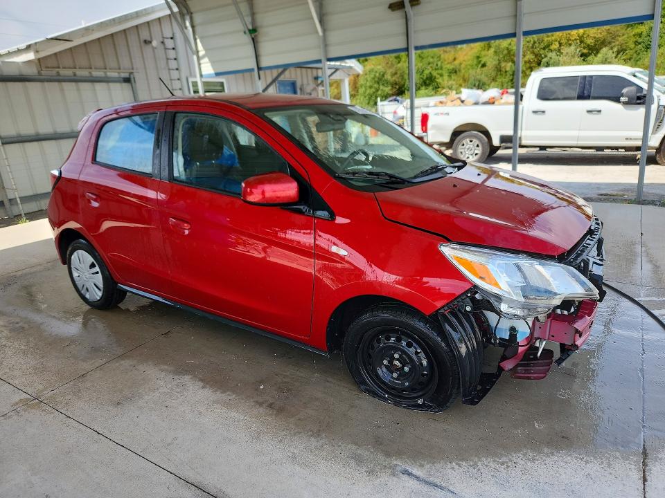 2024 Mitsubishi Mirage მანქანა იყიდება აუქციონზე, vin: ML32AUHJ7RH018880, აუქციონის ნომერი: 65856536