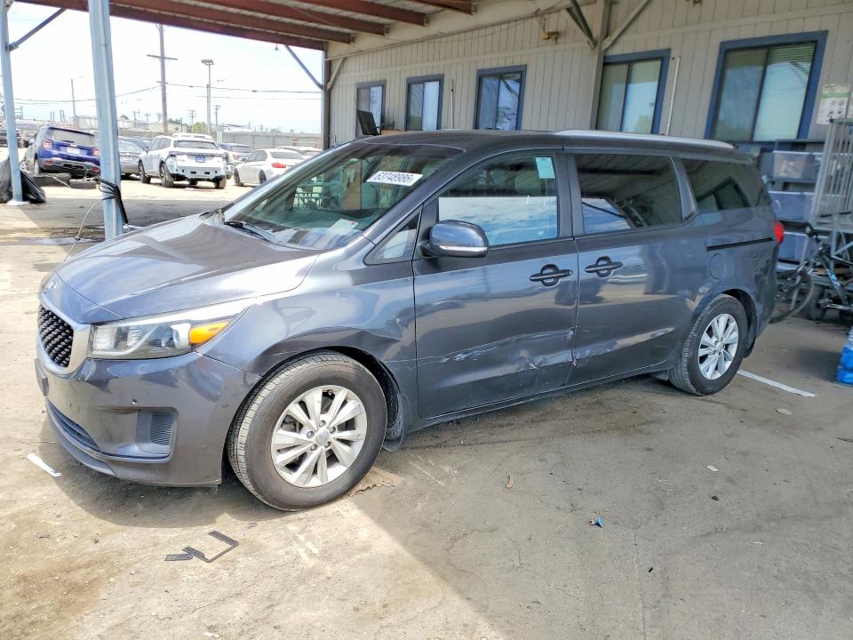 63748986 :رقم المزاد ، KNDMB5C16G6215662 vin ، 2016 Kia Sedona مزاد بيع