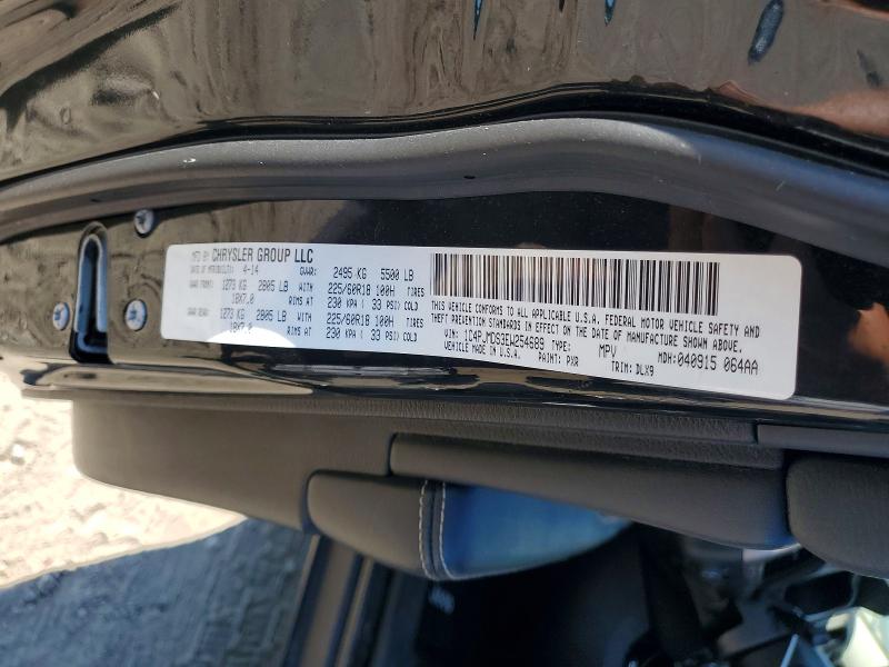 64379356 :رقم المزاد ، 1C4PJMDS3EW254689 vin ، 2014 Jeep Cherokee مزاد بيع