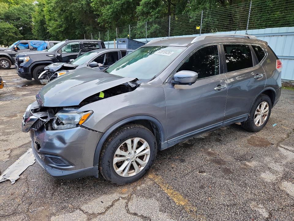 Auction sale of the 2016 Nissan Rogue, vin: KNMAT2MVXGP600345, lot number: 63818436