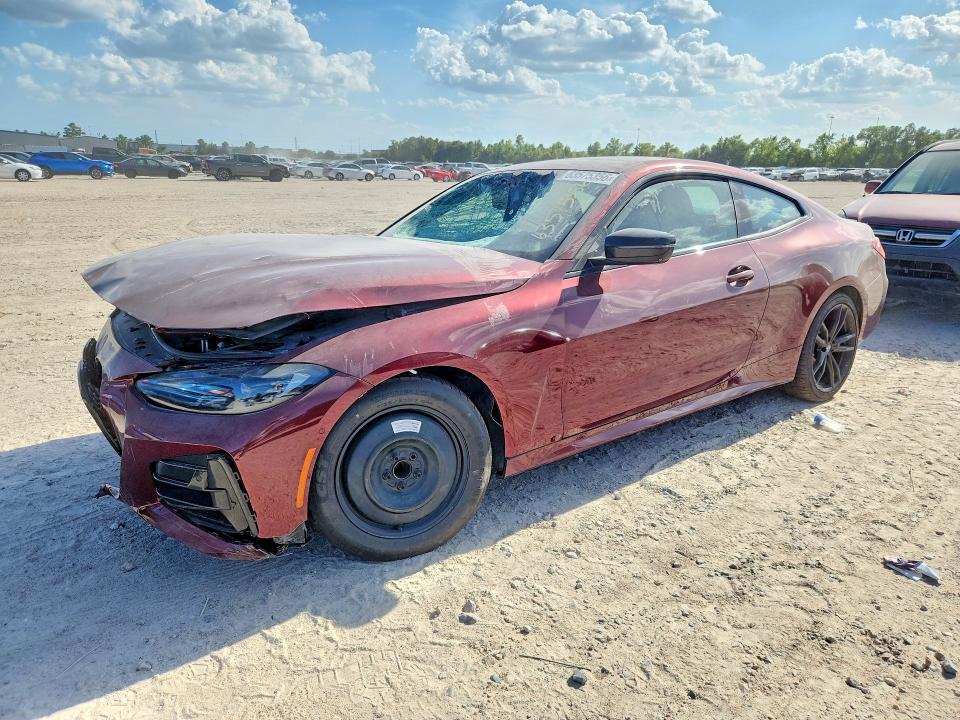 63575356 :رقم المزاد ، WBA83AP02NCH72317 vin ، 2022 Bmw M440i مزاد بيع