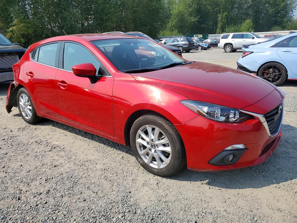 64079776 :رقم المزاد ، JM1BM1L74F1249691 vin ، 2015 Mazda 3 مزاد بيع
