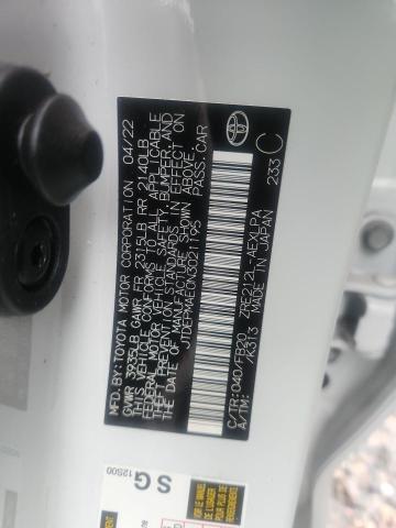 63948136 :رقم المزاد ، JTDEPMAE0N3021195 vin ، 2022 Toyota Corolla مزاد بيع