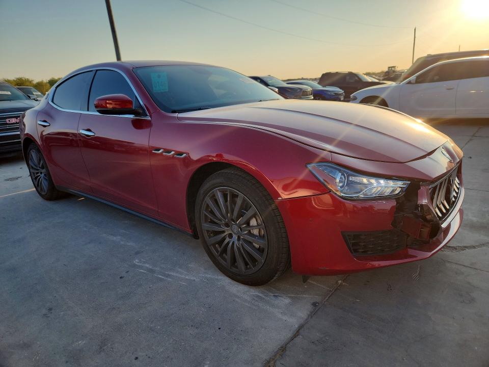 Продажа на аукционе авто 2018 Maserati Ghibli, vin: ZAM57XSA3J1287230, номер лота: 67100286