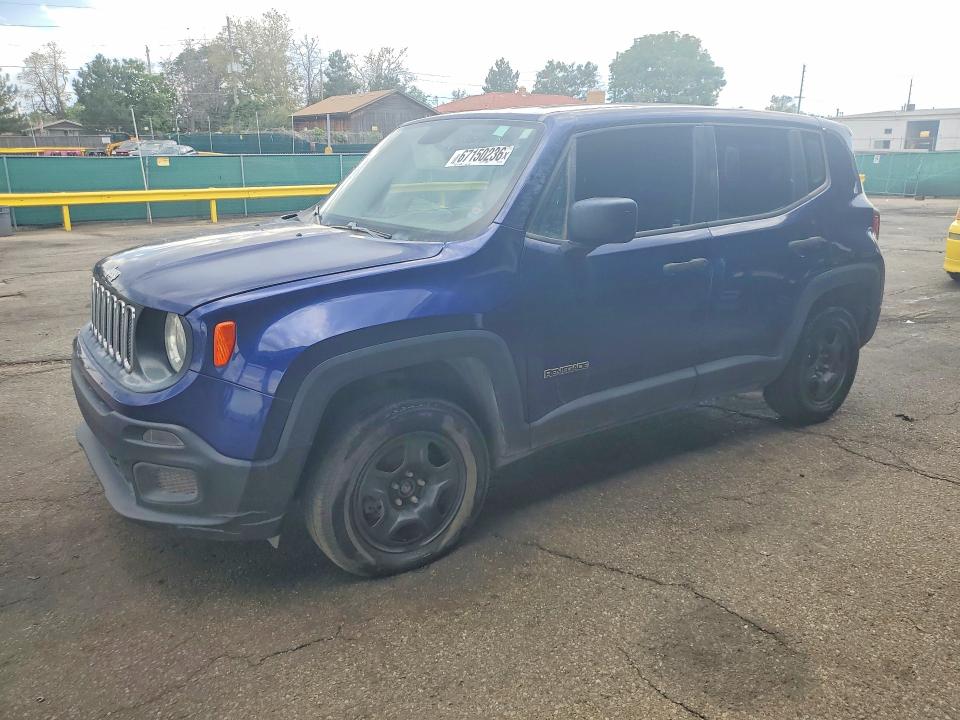 Продаж на аукціоні авто 2016 Jeep Renegade, vin: ZACCJBAW1GPC77480, номер лоту: 67150236