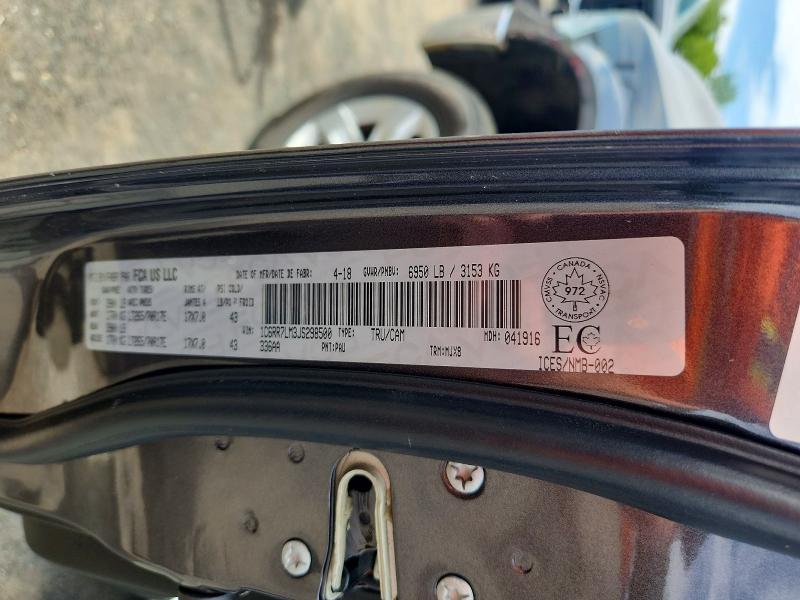 2018 Ram 1500 მანქანა იყიდება აუქციონზე, vin: 1C6RR7LM3JS298500, აუქციონის ნომერი: 63911546