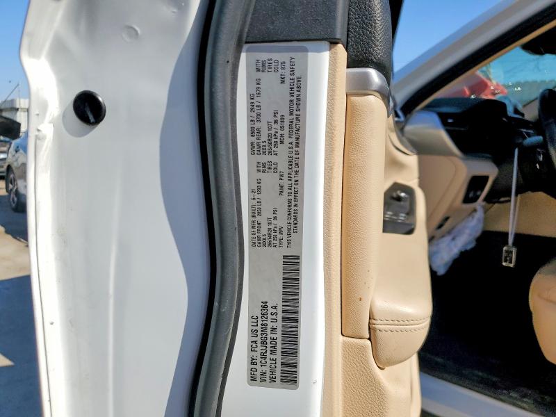 Auction sale of the 2021 Jeep Grand Cherokee, vin: 1C4RJJBG3M8126364, lot number: 66425036