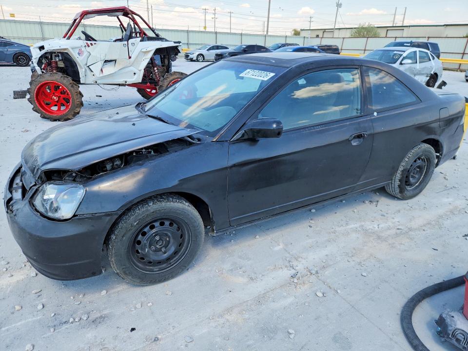 2003 Honda Civic მანქანა იყიდება აუქციონზე, vin: 1HGEM22003L080200, აუქციონის ნომერი: 67122026
