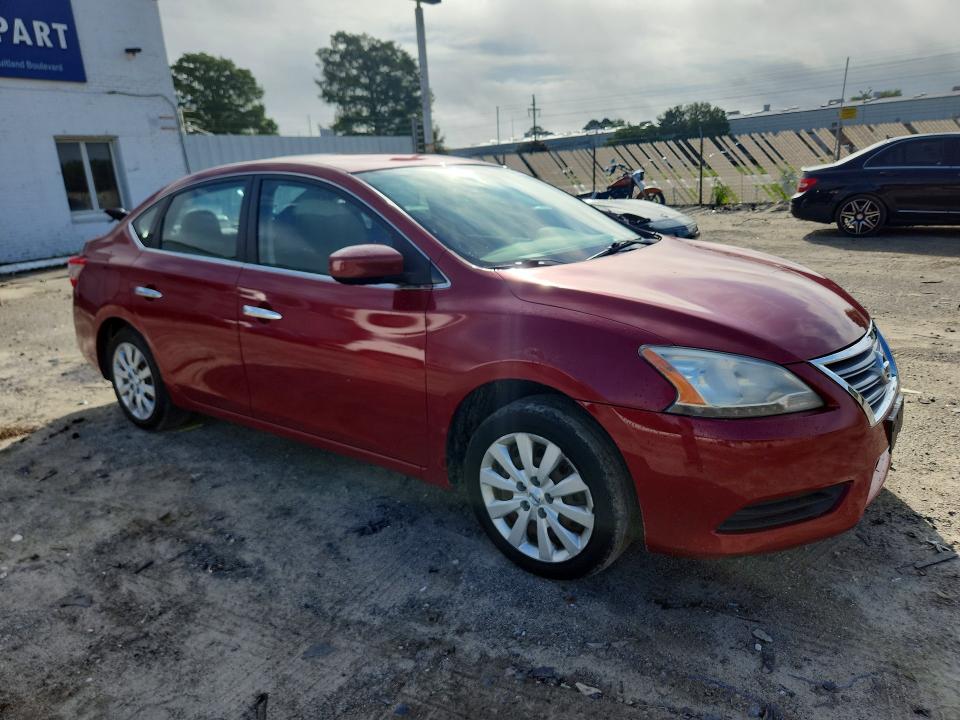 2013 Nissan Sentra მანქანა იყიდება აუქციონზე, vin: 3N1AB7AP6DL726430, აუქციონის ნომერი: 63831346