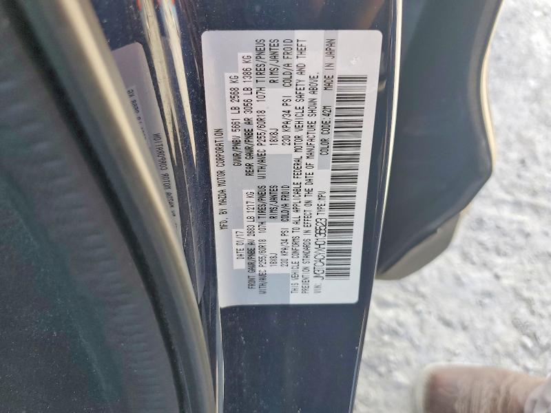Продаж на аукціоні авто 2017 Mazda Cx-9, vin: JM3TCACYXH0136523, номер лоту: 65496306