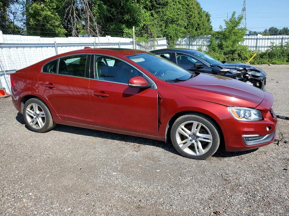 2015 Volvo S60 მანქანა იყიდება აუქციონზე, vin: YV140MFL6F2363002, აუქციონის ნომერი: 61979356