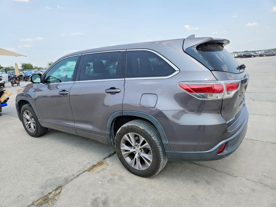Aukcja sprzedaży 2015 Toyota Highlander, vin: 5TDZKRFH6FS104338, numer aukcji: 63750996