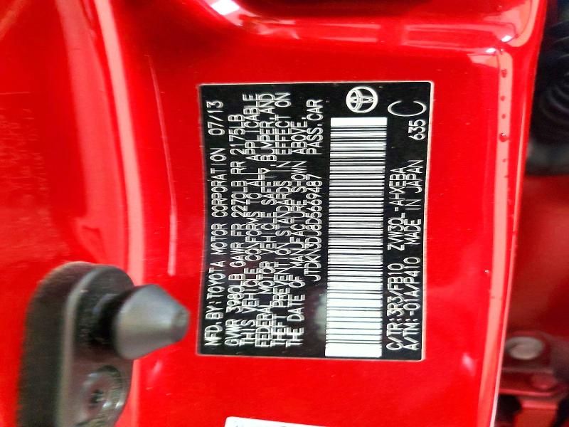 Aukcja sprzedaży 2013 Toyota Prius, vin: JTDKN3DU8D5669487, numer aukcji: 66917366