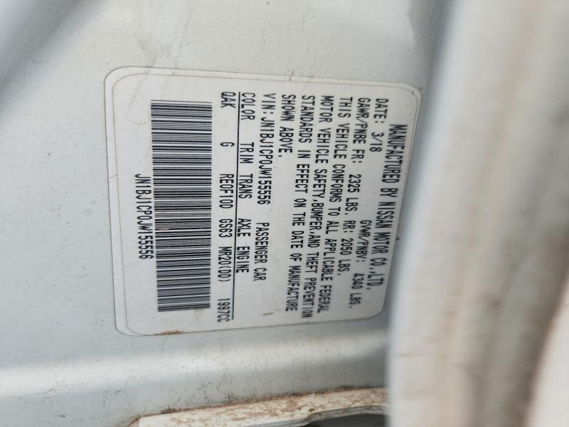 Aukcja sprzedaży 2018 Nissan Rogue Sport, vin: JN1BJ1CP0JW155556, numer aukcji: 66294476