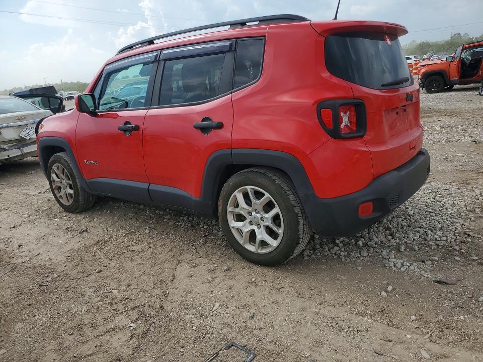 2018 Jeep Renegade მანქანა იყიდება აუქციონზე, vin: ZACCJABB2JPH77290, აუქციონის ნომერი: 67072656