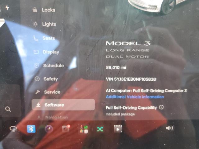 Aukcja sprzedaży 2022 Tesla Model 3, vin: 5YJ3E1EB0NF105838, numer aukcji: 66508096
