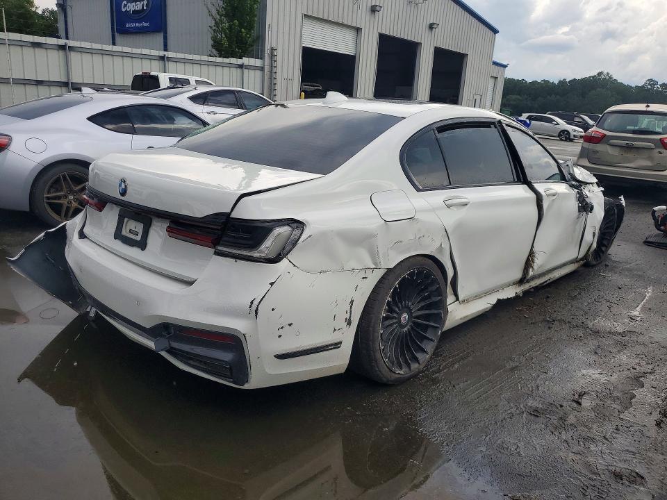 Продаж на аукціоні авто 2022 Bmw 750, vin: WBA7U2C04NCH44975, номер лоту: 61765136