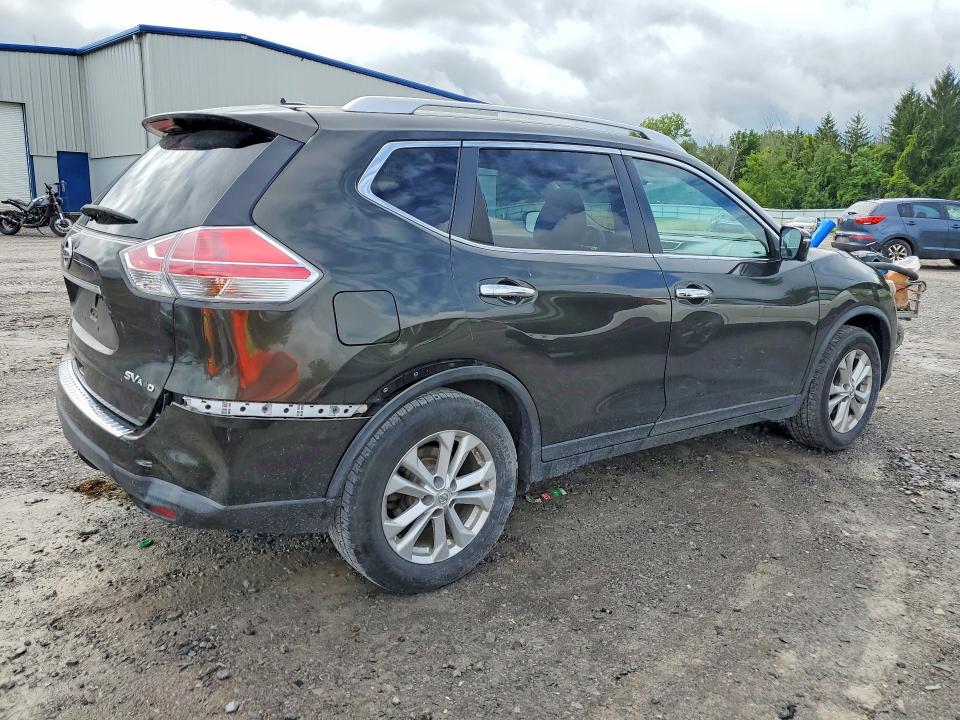 2015 Nissan Rogue მანქანა იყიდება აუქციონზე, vin: KNMAT2MV6FP505179, აუქციონის ნომერი: 65351326