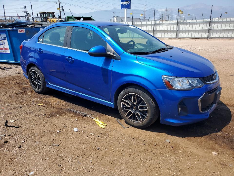 Aukcja sprzedaży 2019 Chevrolet Sonic, vin: 1G1JD5SB8K4120833, numer aukcji: 64227706