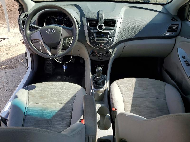 65478706 :رقم المزاد ، KMHCT5AE5HU360523 vin ، 2017 Hyundai Accent مزاد بيع
