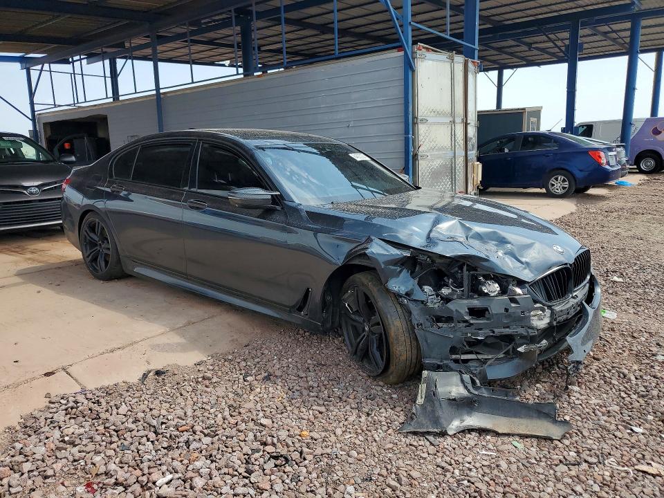 64605206 :رقم المزاد ، WBA7E2C55HG739982 vin ، 2017 Bmw 740 مزاد بيع