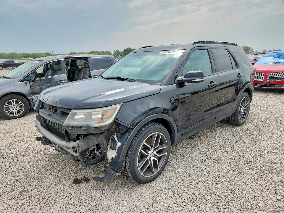 63704726 :رقم المزاد ، 1FM5K8GT9GGA52173 vin ، 2016 Ford Explorer مزاد بيع