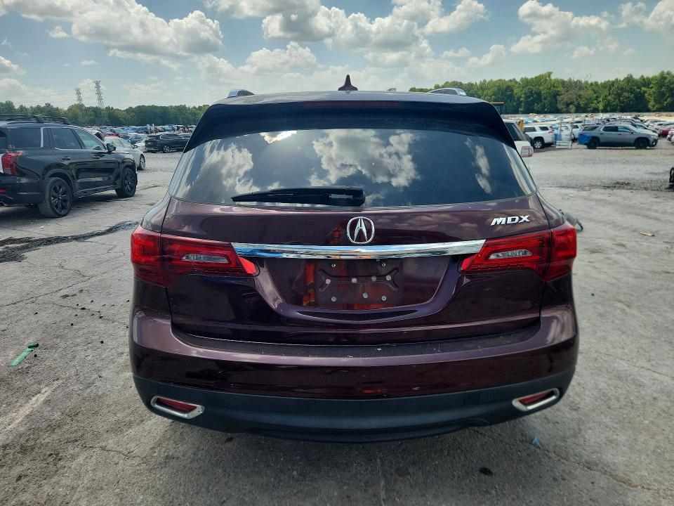 Продажа на аукционе авто 2015 Acura Mdx, vin: 5FRYD3H47FB001056, номер лота: 64995896