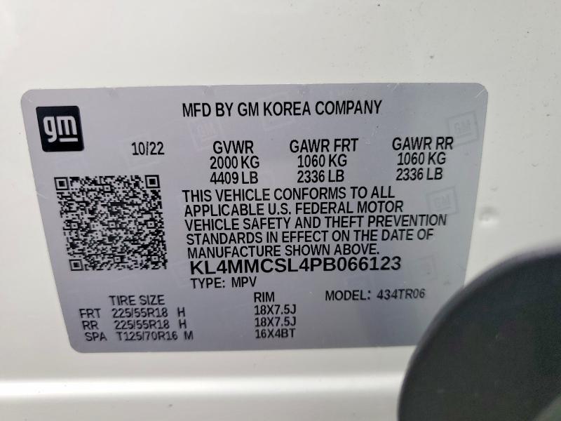 2023 Buick Encore Gx მანქანა იყიდება აუქციონზე, vin: KL4MMCSL4PB066123, აუქციონის ნომერი: 65092426