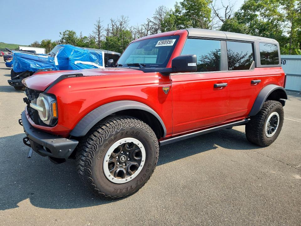 63908956 :رقم المزاد ، 1FMEE5DP8PLB68369 vin ، 2023 Ford Bronco مزاد بيع