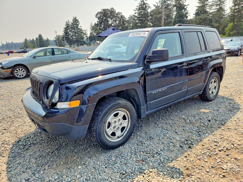 Продаж на аукціоні авто 2016 Jeep Patriot, vin: 1C4NJPBA9GD693722, номер лоту: 63389276