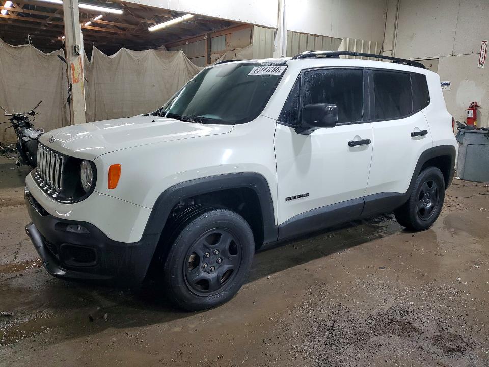 2017 Jeep Renegade მანქანა იყიდება აუქციონზე, vin: ZACCJBAH0HPG36367, აუქციონის ნომერი: 64141286