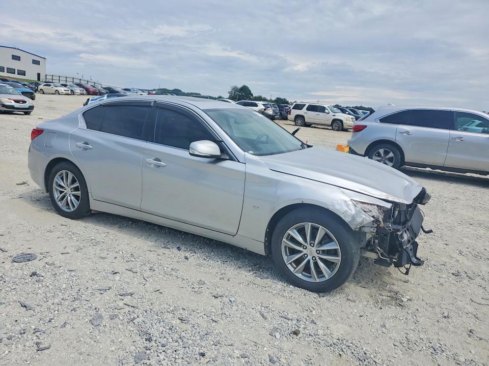 2014 Infiniti Q50 მანქანა იყიდება აუქციონზე, vin: JN1BV7AR6EM703833, აუქციონის ნომერი: 66776006