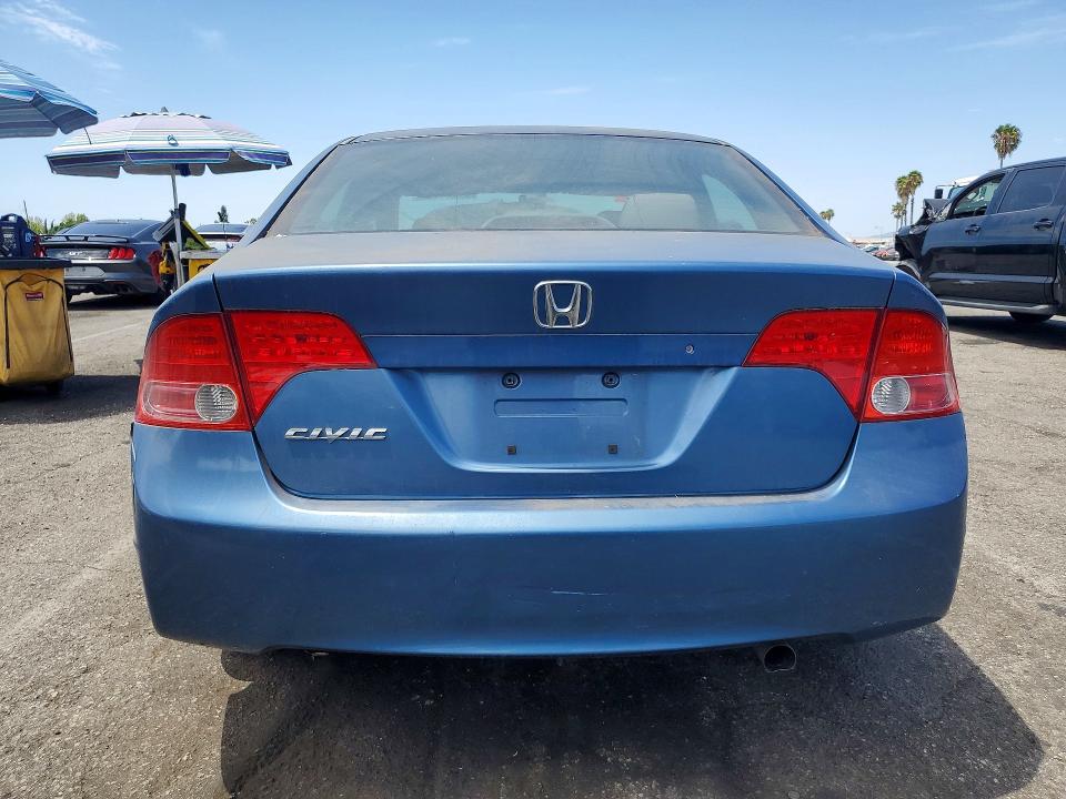 2006 Honda Civic მანქანა იყიდება აუქციონზე, vin: 1HGFA16516L106109, აუქციონის ნომერი: 64322646