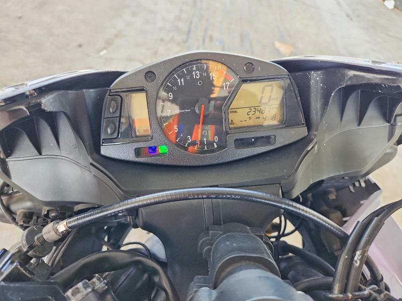 64239186 :رقم المزاد ، JH2PC40089K201635 vin ، 2009 Honda Cbr600 مزاد بيع
