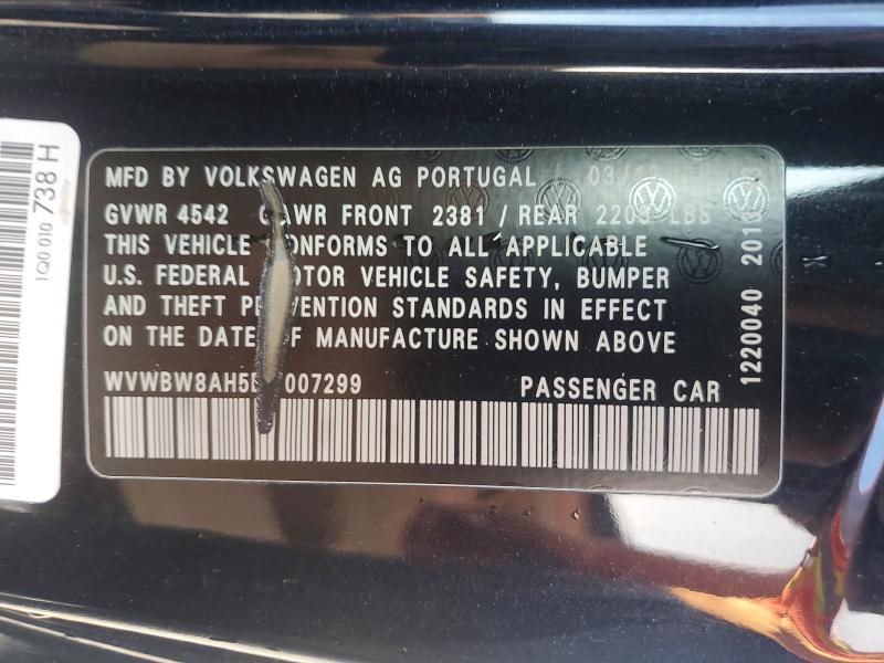 Aukcja sprzedaży 2013 Volkswagen Eos, vin: WVWBW8AH5DV007299, numer aukcji: 63444676