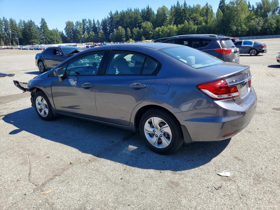 2014 Honda Civic მანქანა იყიდება აუქციონზე, vin: 19XFB2F50EE007600, აუქციონის ნომერი: 64824376