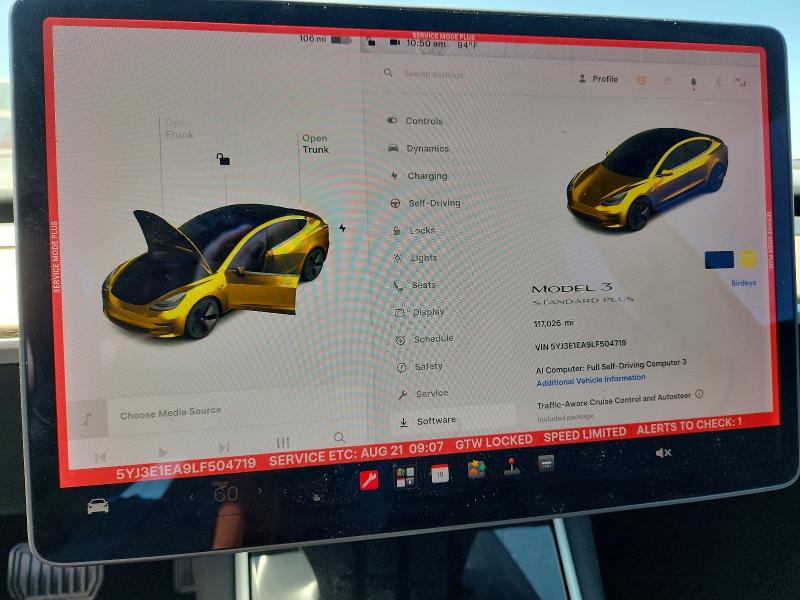 Aukcja sprzedaży 2020 Tesla Model 3, vin: 5YJ3E1EA9LF504719, numer aukcji: 65416806