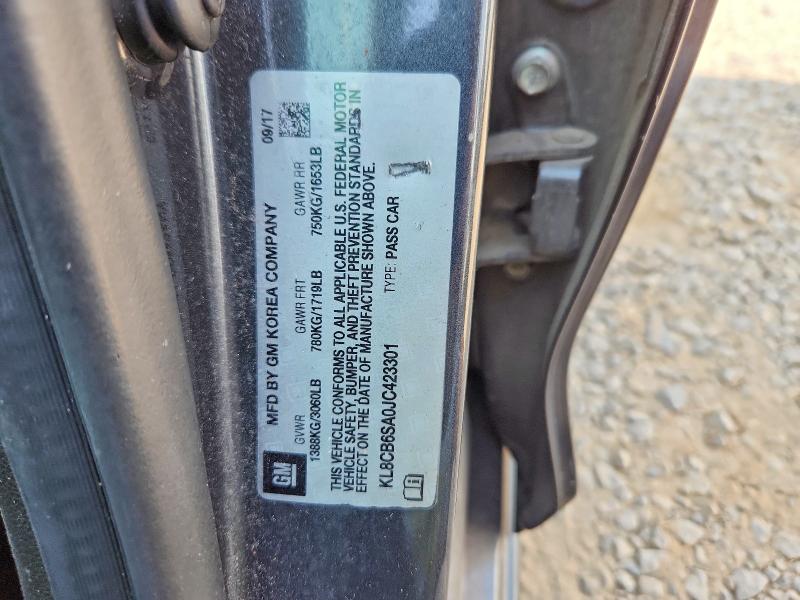 Продажа на аукционе авто 2018 Chevrolet Spark, vin: KL8CB6SA0JC423301, номер лота: 64074306