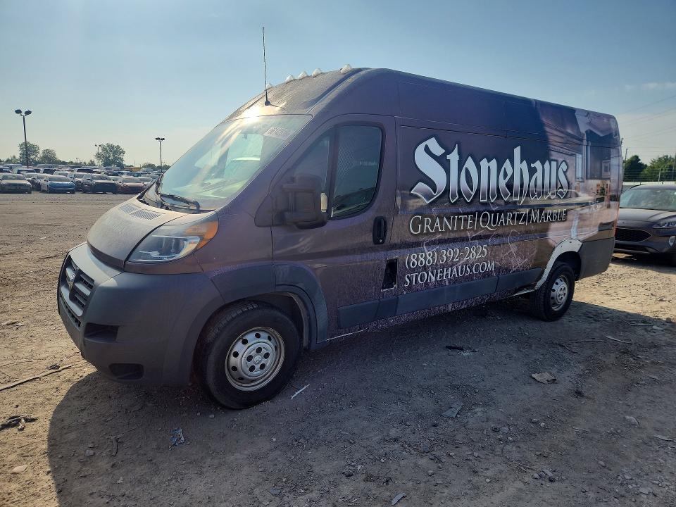 66142616 :رقم المزاد ، 3C6URVJG2FE502113 vin ، 2015 Ram Promaster 3500 مزاد بيع