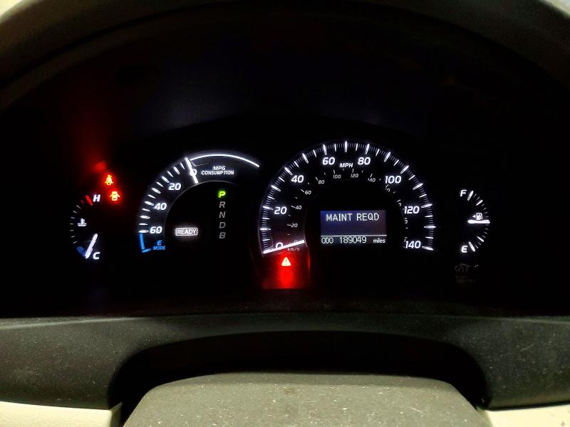 2009 Toyota Camry მანქანა იყიდება აუქციონზე, vin: 4T1BB46KX9U105245, აუქციონის ნომერი: 66414056